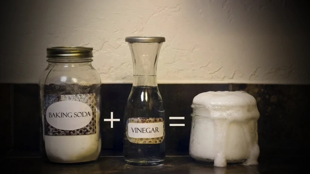 پاک کردن لاک از روی فرش با سرکه و جوش شیرین