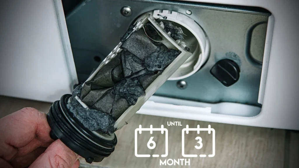 هر چند وقت یکبار باید فیلتر ماشین لباسشویی تمیز شود؟