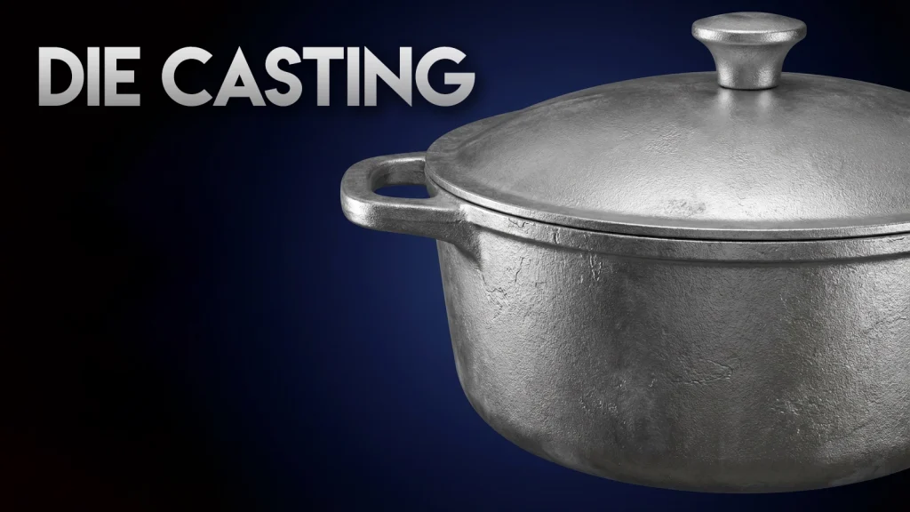 تشخیص قابلمه چدن از آلومینیوم ریخته‌گری (دای‌کاست)