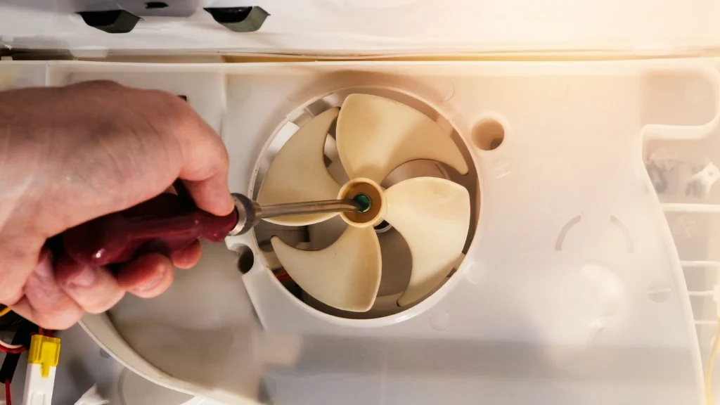 خرابی فن یا رله کمپرسور