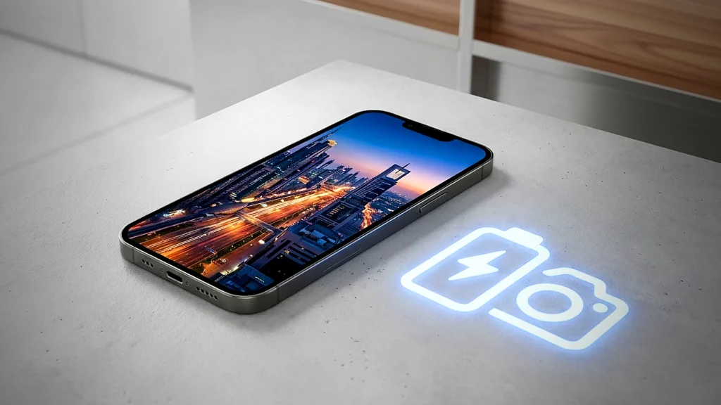 دوربین و باتری