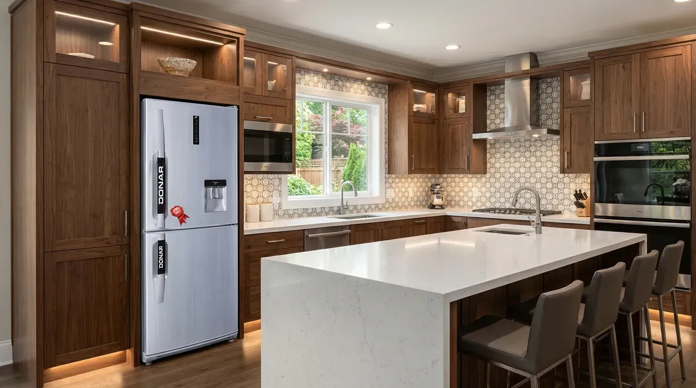 یخچال فریزر دونار استیل DNRF380