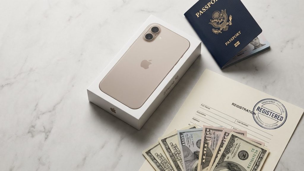 هزینه رجیستری آیفون 16 