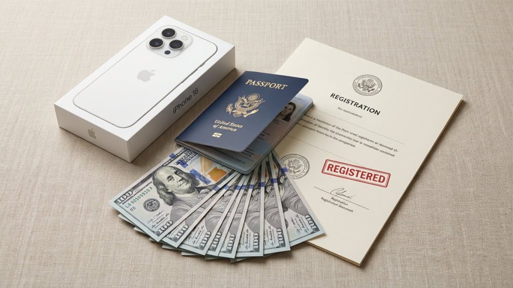 هزینه رجیستری آیفون 16 