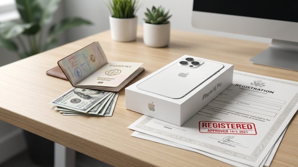 هزینه رجیستری آیفون 16 