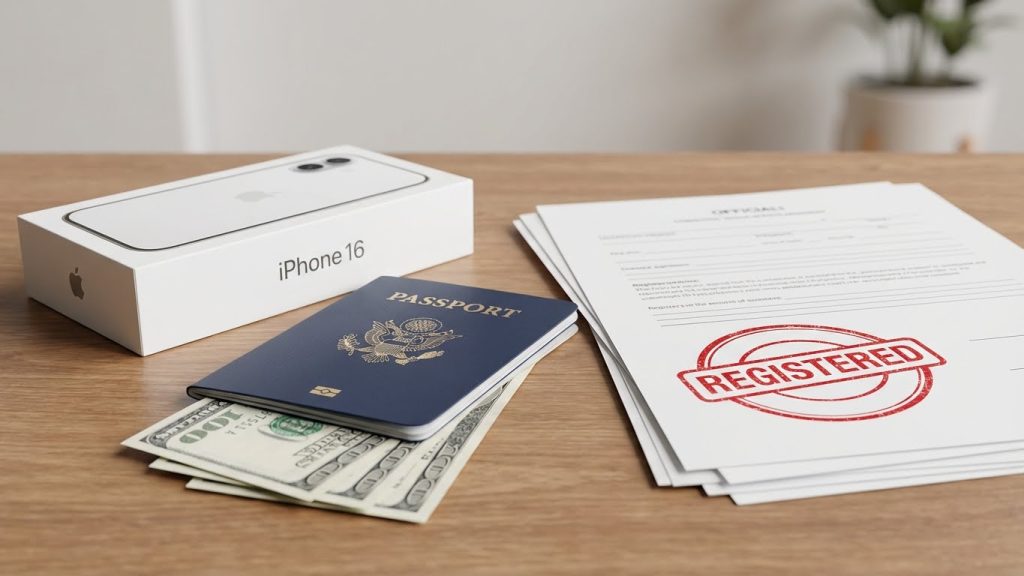 هزینه رجیستری آیفون 16 