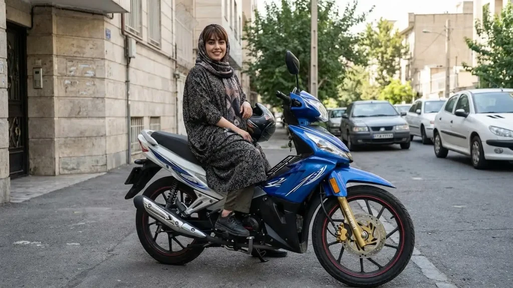 موتور دخترونه: موتور سیکلت زمرد CITY125