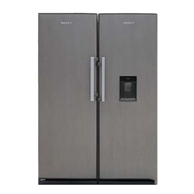 یخچال و فریزر دوقلو بست (Bost)۳۶ فوت BLR200-13 BLF200-13 – تیتانیوم
