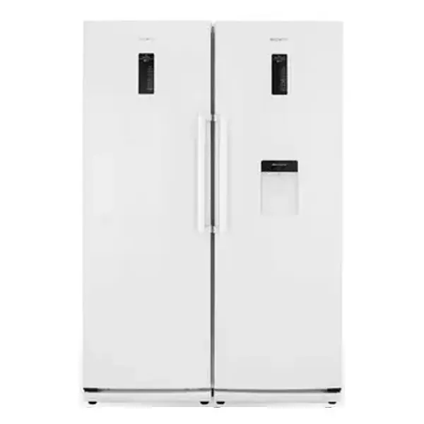 یخچال دو قلوی دیپوینت D5E-i سفید بدون یخساز با اینورتر سفید