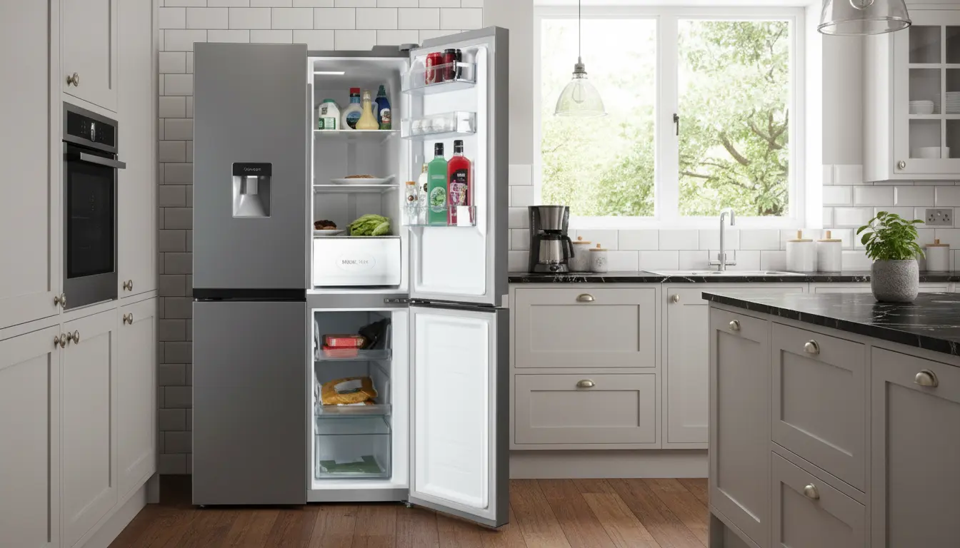 یخچال فریزر ساید کروپ استیل 482S