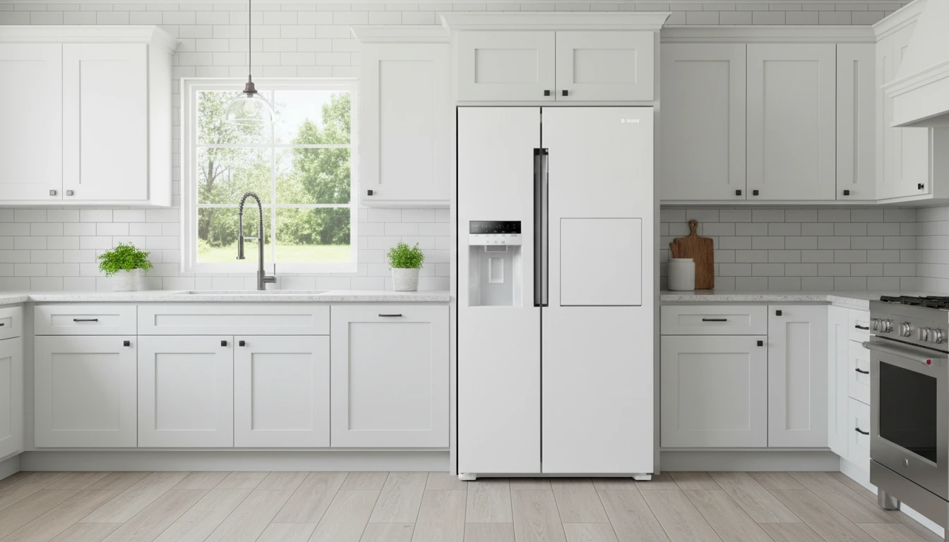 یخچال فریزر ساید اسنوا سفید براق 2261SW