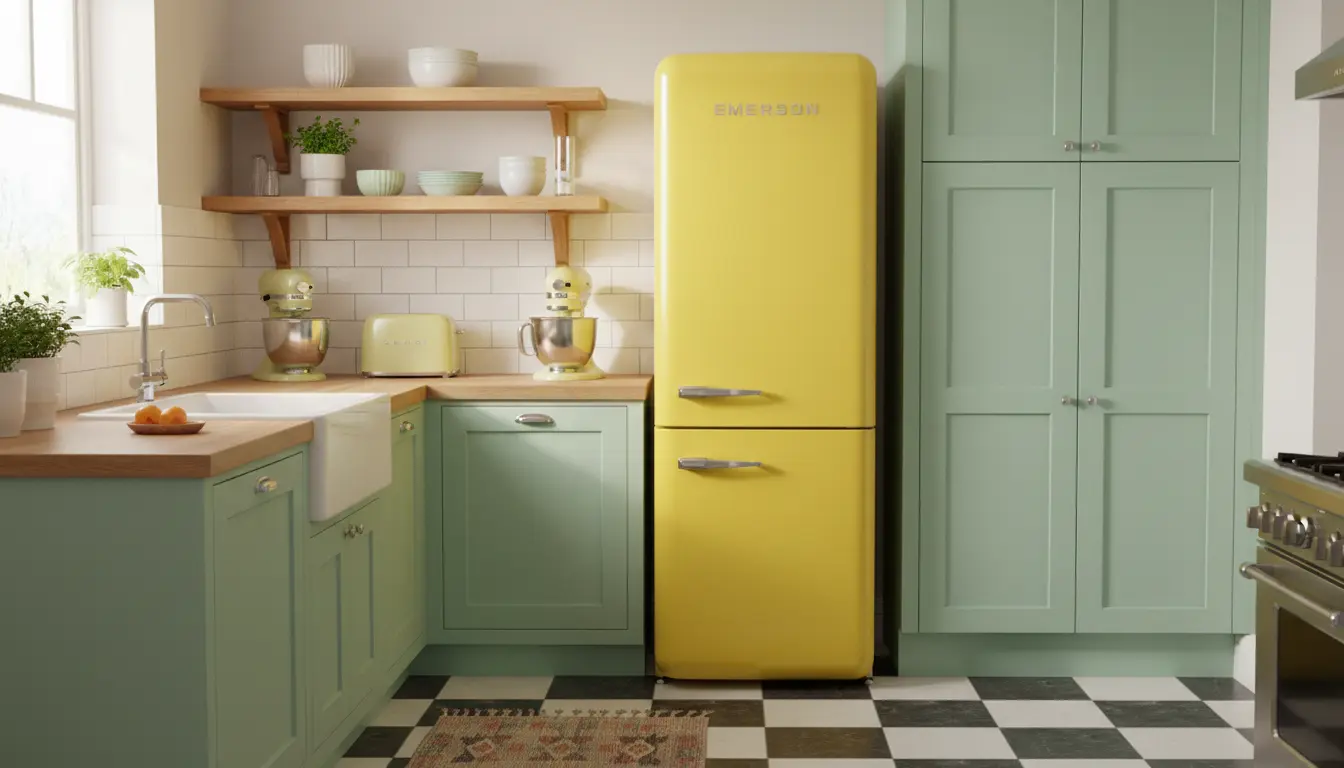 یخچال زرد امرسان