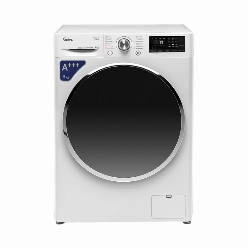 ماشین لباسشویی جی پلاس GWM-R99.KTN ظرفیت 9 کیلوگرم