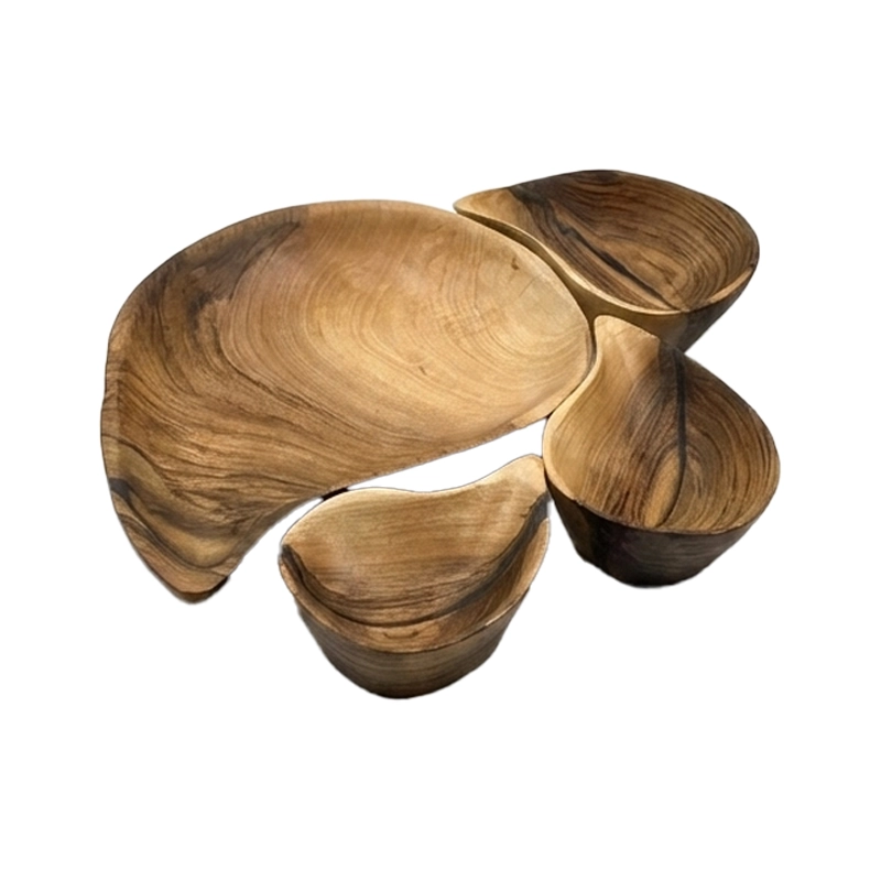 آجیل خوری چوب گردو کیو وود کد 2003