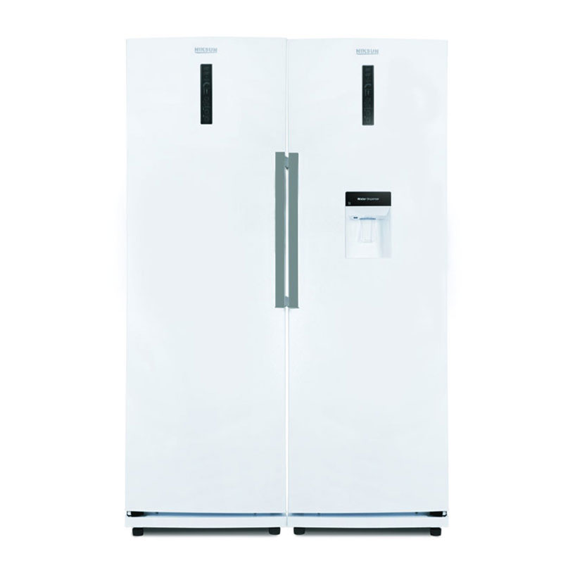 یخچال فریزر دو قلو نیکسان سفید ۵۹۲(NR/NF6020DN-ICE) اینورتر یخساز اتومات