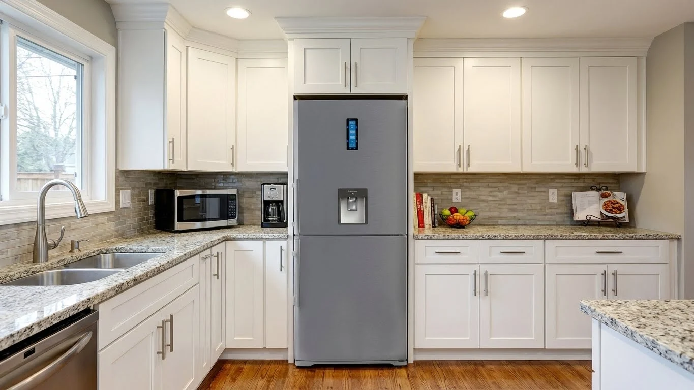 یخچال فریزر الکترواستیل es34 سری fresh رنگ استیل