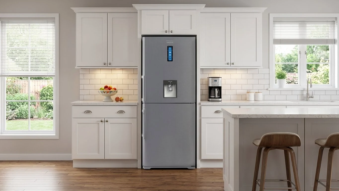 یخچال فریزر الکترواستیل es34 سری fresh رنگ استیل