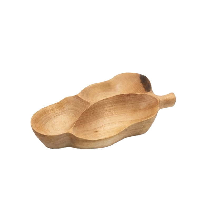 میوه خوری چوبی دست ساز کیو وود کد 3010 چوب گردو طبیعی