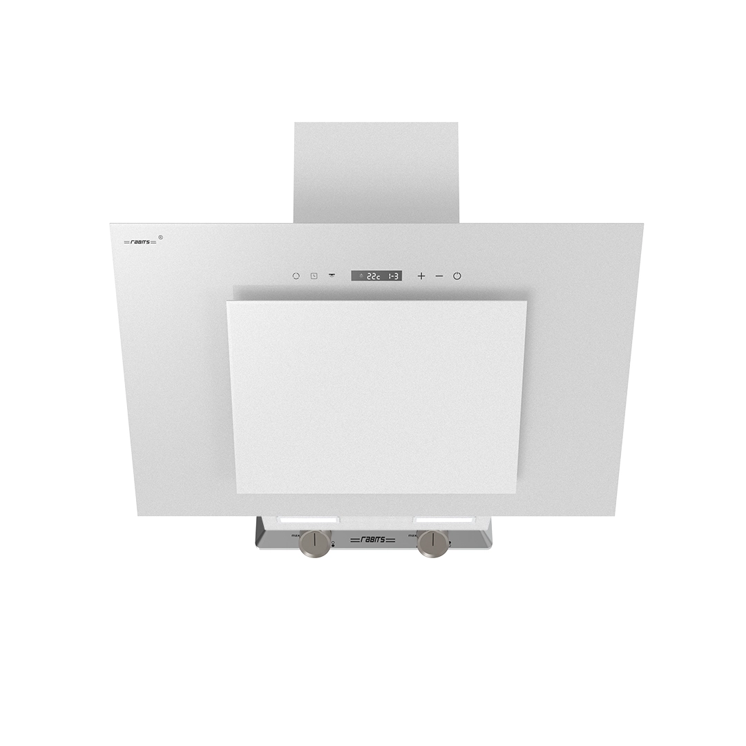 هود مورب شیشه ای روکار رابیتس RH-103W سفید