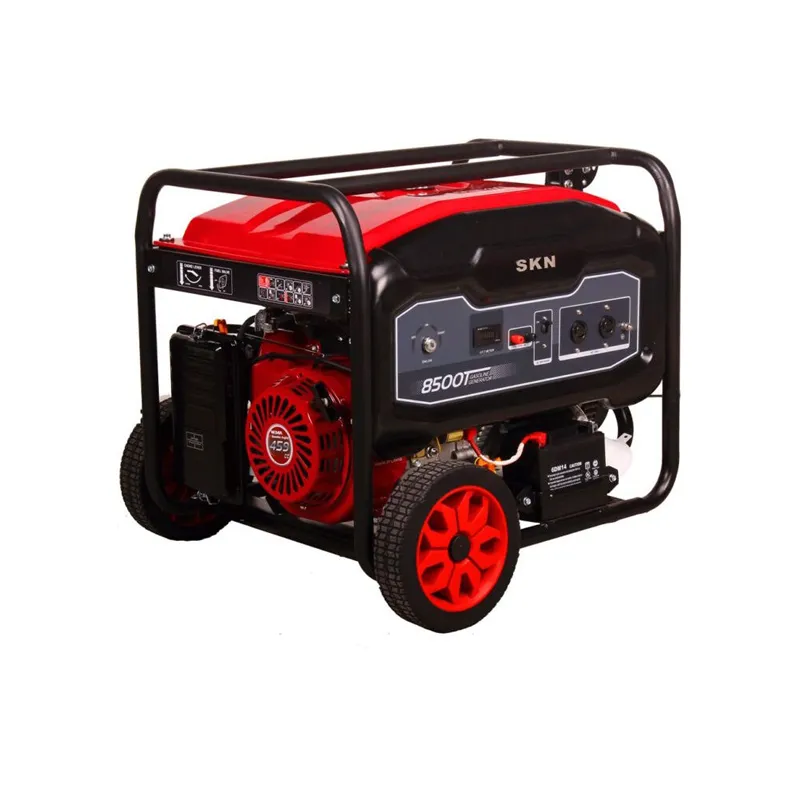 موتور برق بنزینی اس کی ان SKN 8500E–BW ظرفیت 8 کیلو وات استارتی