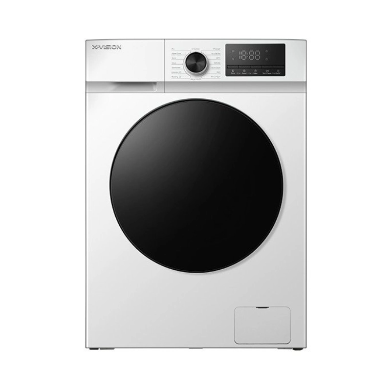 ماشین لباسشویی ایکس ویژن TF84-AW/BLDC ظرفیت 8 کیلویی سفید