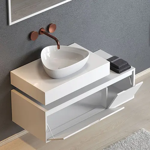 کابینت روشویی پی وی سی مدل L-02