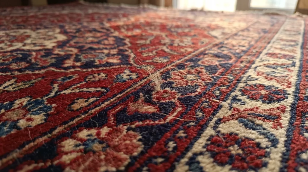 علت پرز دادن فرش دستباف چیست؟