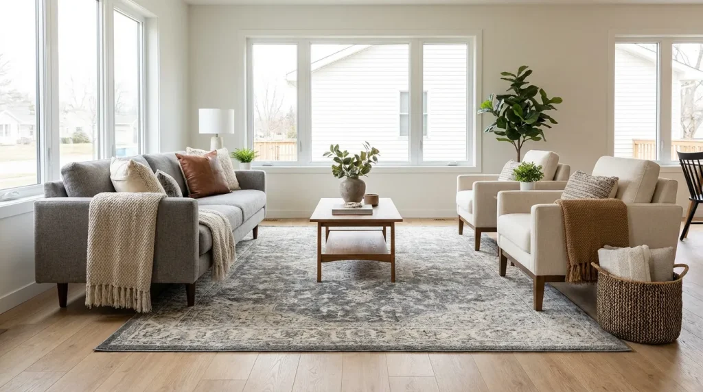 هماهنگی فرش با مبلمان