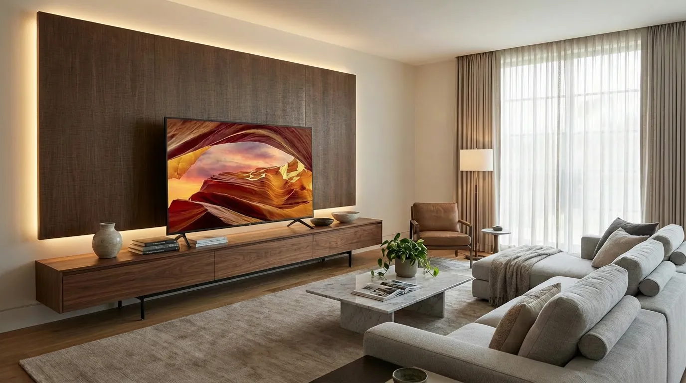 طراحی تلویزیون سونی 55inch-X77L