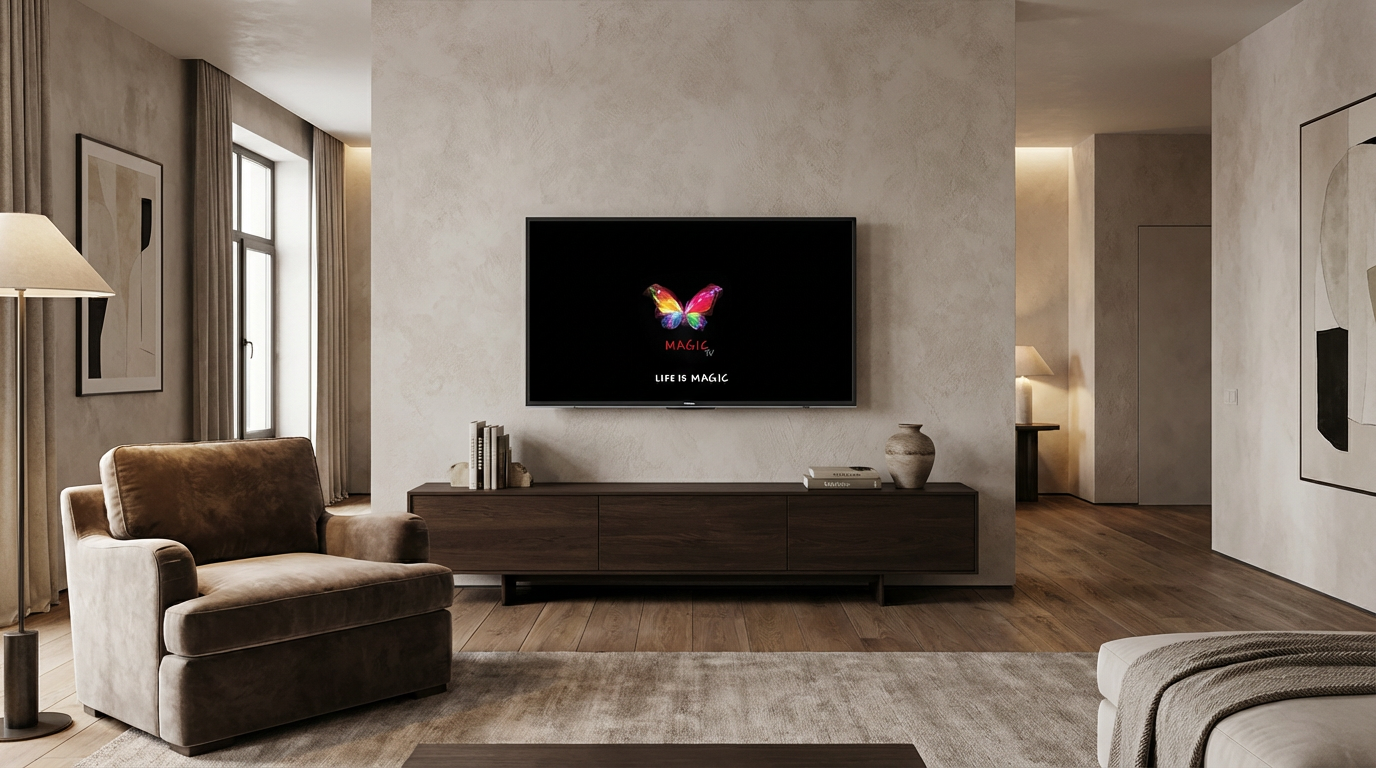 کیفیت تصویر تلویزیون 49 اینچ مجیک MT49D2800