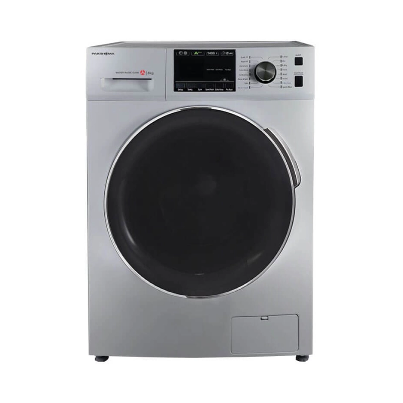 ماشین لباسشویی پاکشوما 86411 ظرفیت 8kg نقره