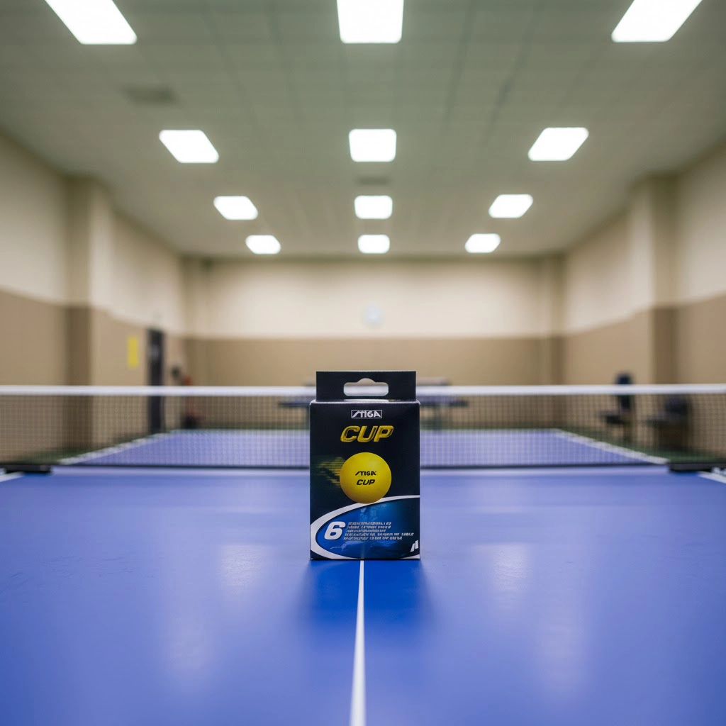 توپ پینگ پنگ STIGA سه ستاره شش عددی