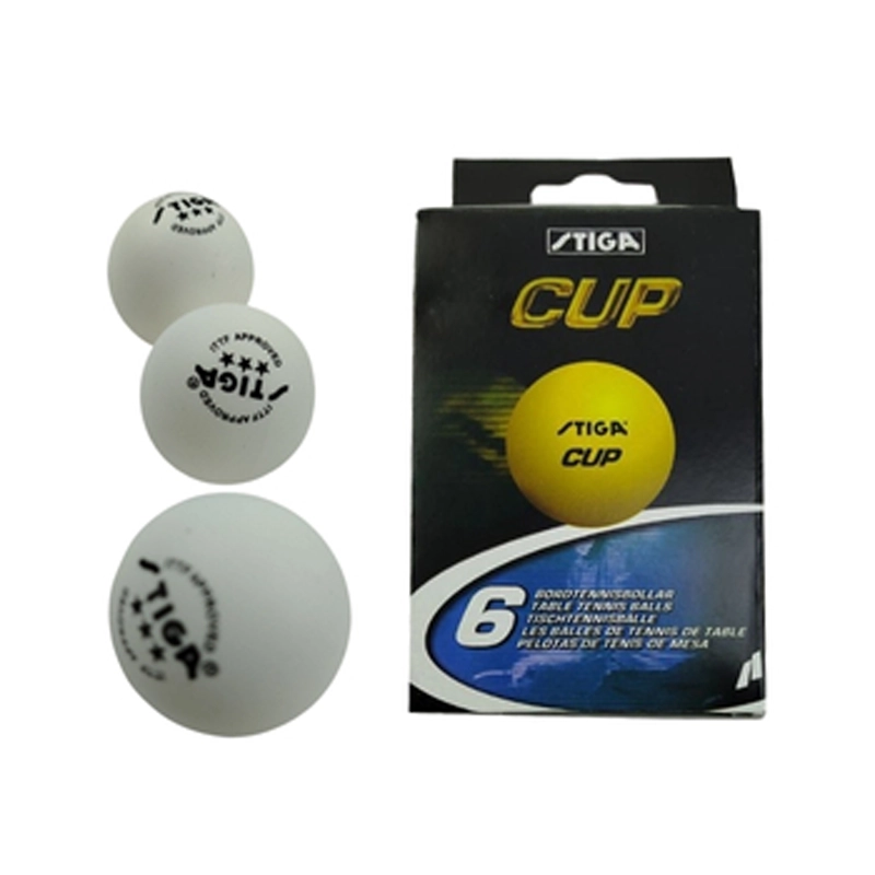 توپ پینگ پنگ STIGA سه ستاره شش عددی