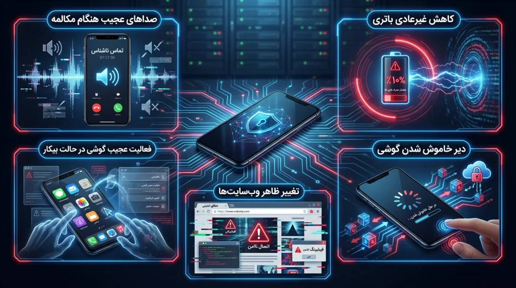 چطوری شنود گوشی رو غیر فعال کنیم