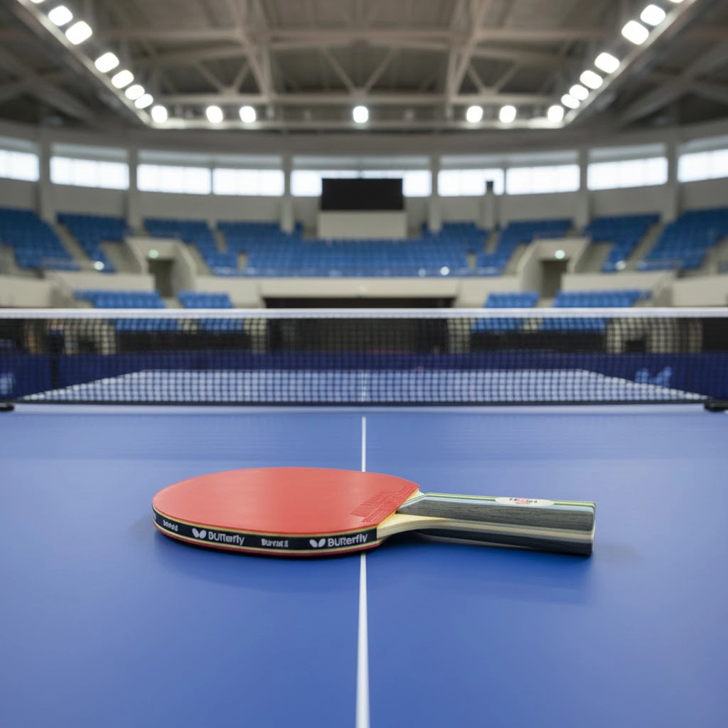 راکت پینگ پنگ 201 با کاور Butterfly