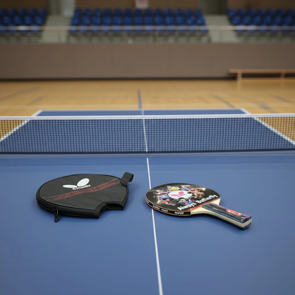 راکت پینگ پنگ 402 با کاور Butterfly