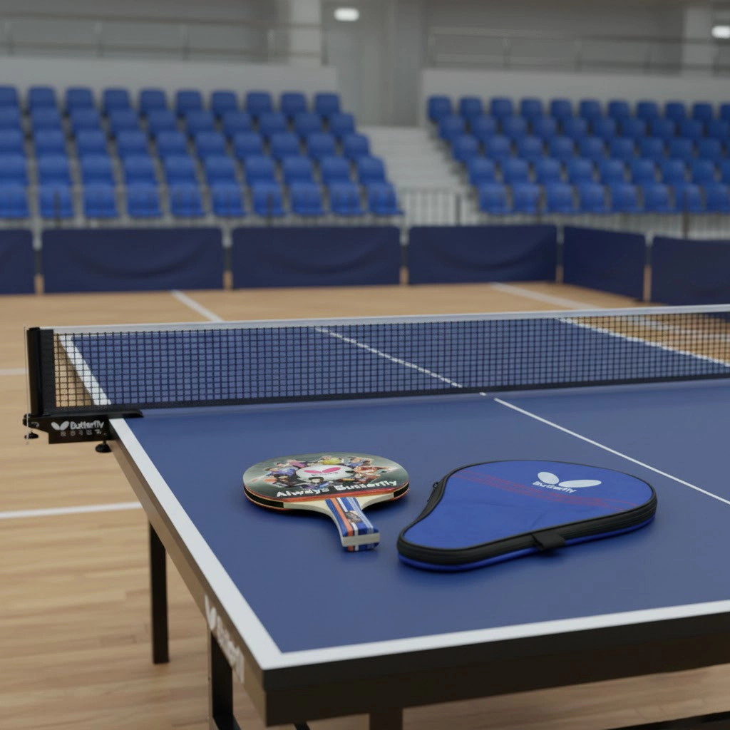 راکت پینگ پنگ 502 با کاور Butterfly