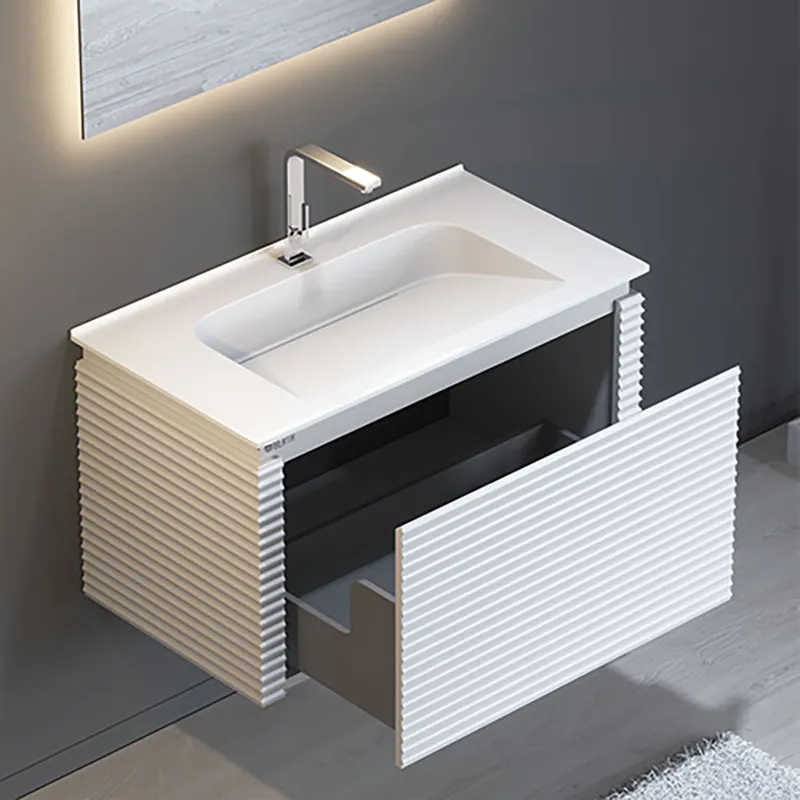 کابینت روشویی پی وی سی مدل D-8008