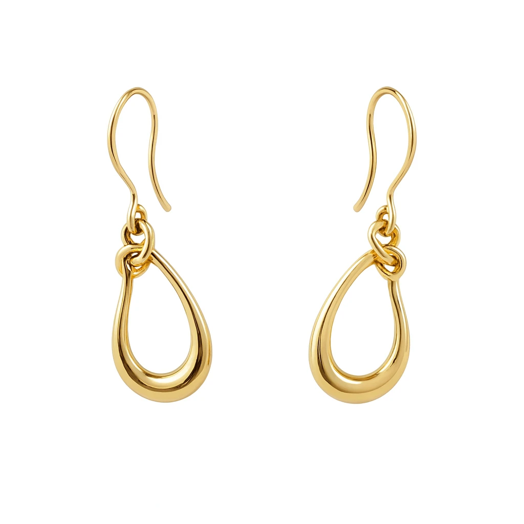 گوشواره طلا سری فرد طرح سکند