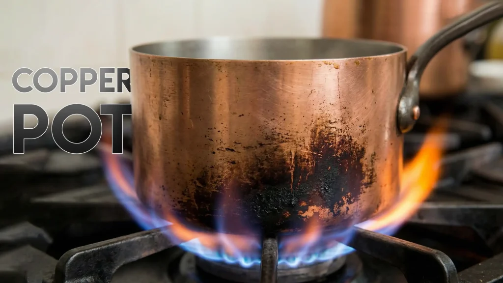 علت سیاه شدن قابلمه قابلمه مسی