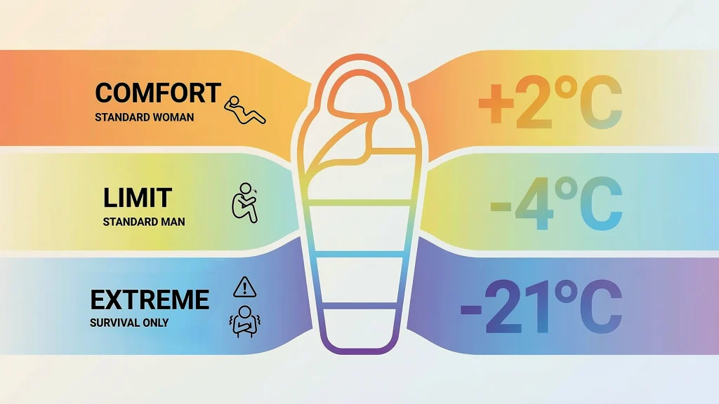 اعداد روی کیسه خواب