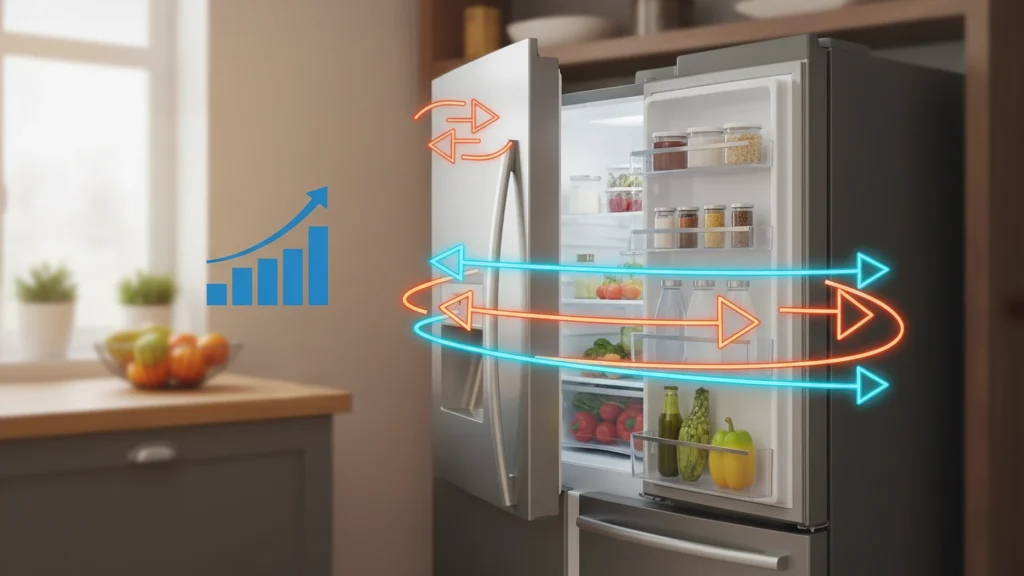 باز و بسته کردن مکرر درب یخچال