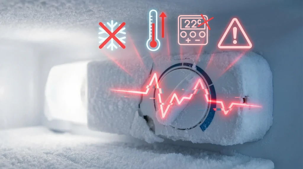 خرابی ترموستات یخچال