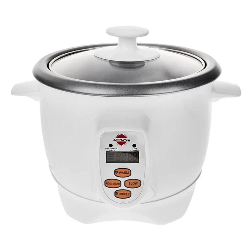 پلوپز مولتي کوکر پارس خزر دونفره 61 سفيد