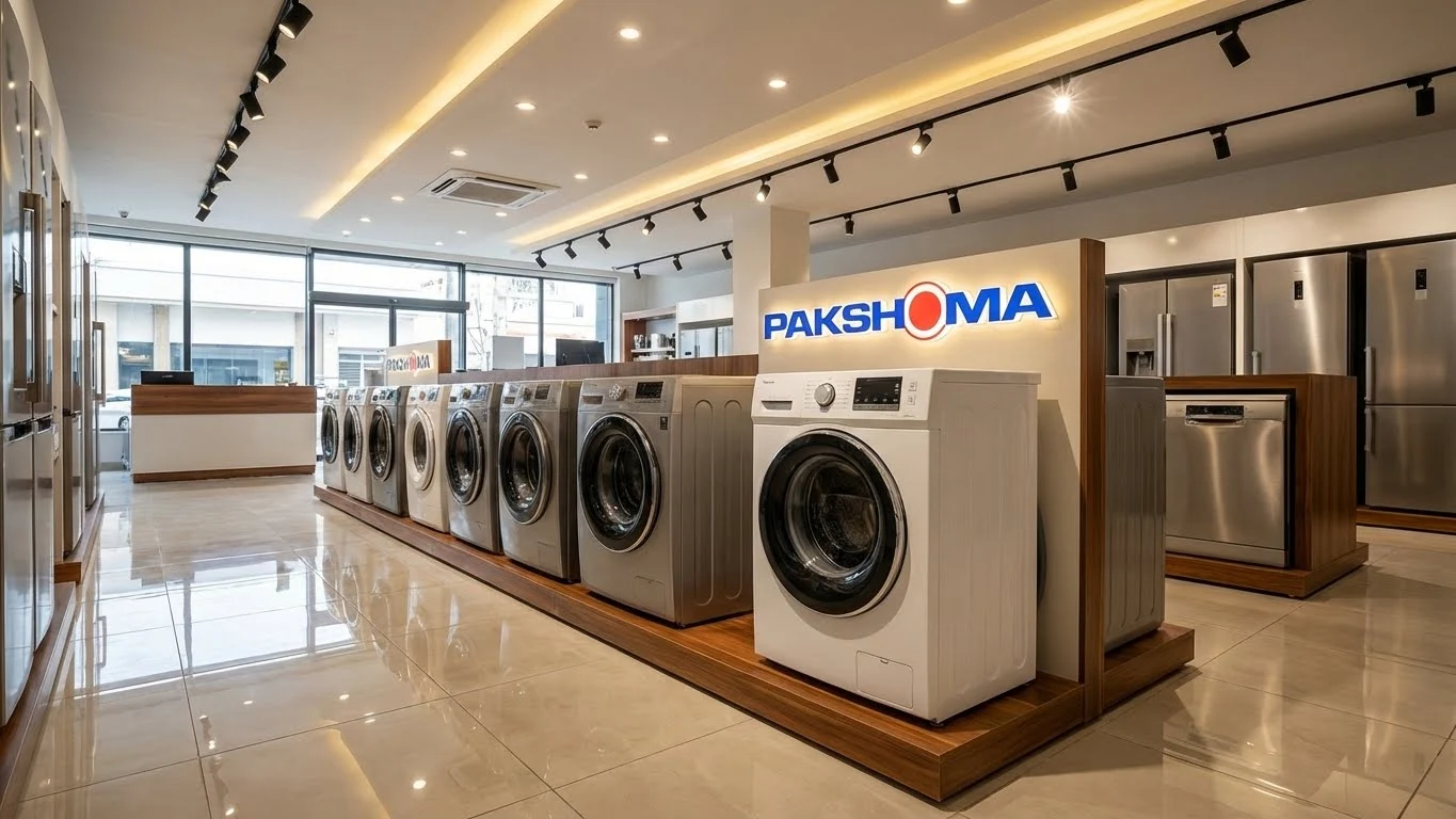 فروش اقساطی لباسشویی پاکشوما