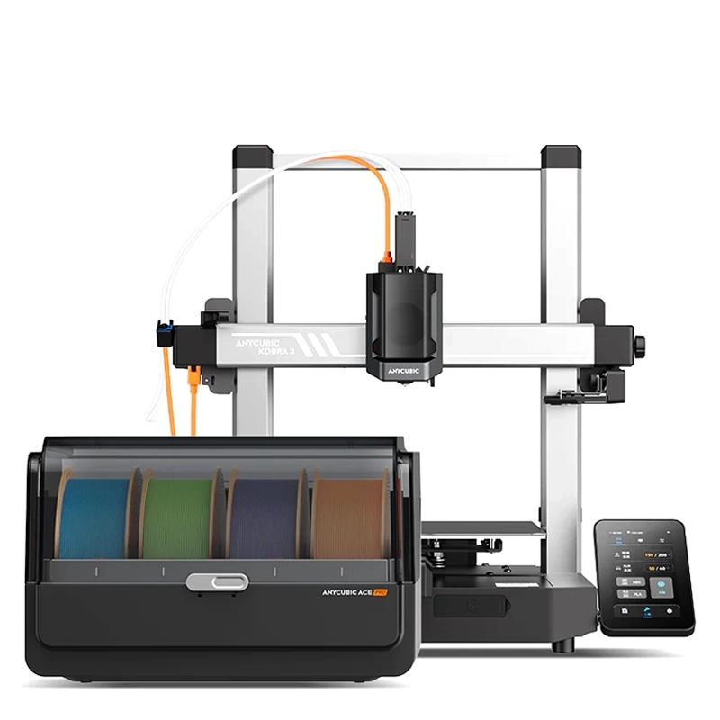 پرینتر سه بعدی چند رنگ Anycubic Kobra 3 Combo