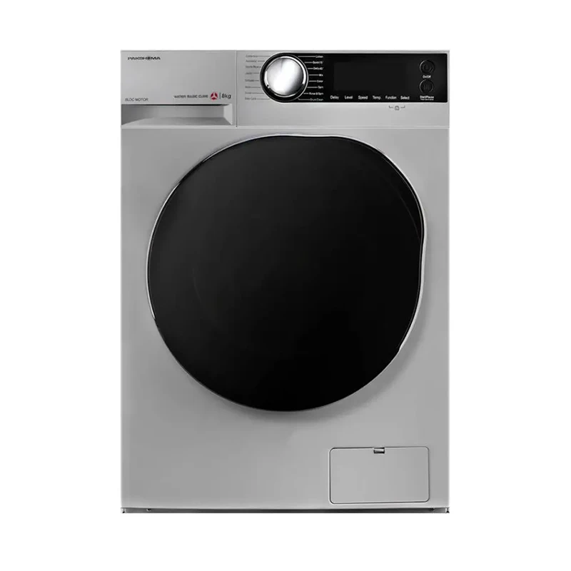 ماشین لباسشویی پاکشوما مدل U8 ظرفیت 8 کیلوگرم موتور اینورتر BLDC دارای بخارشو