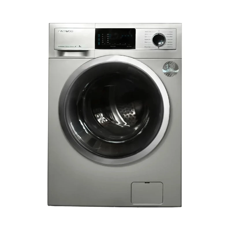 ماشین لباسشویی دوو مدل DWK-7202 ظرفیت 7 کیلوگرم موتور یونیورسال دارای بخارشو