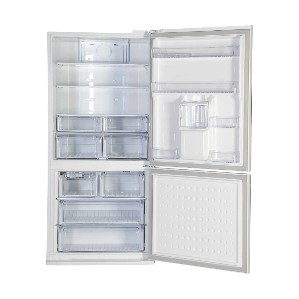 یخچال فریزر کمبی فریزر پایین نیکسان 8410N-E2-ICE یخساز اتوماتیک آبریزدار