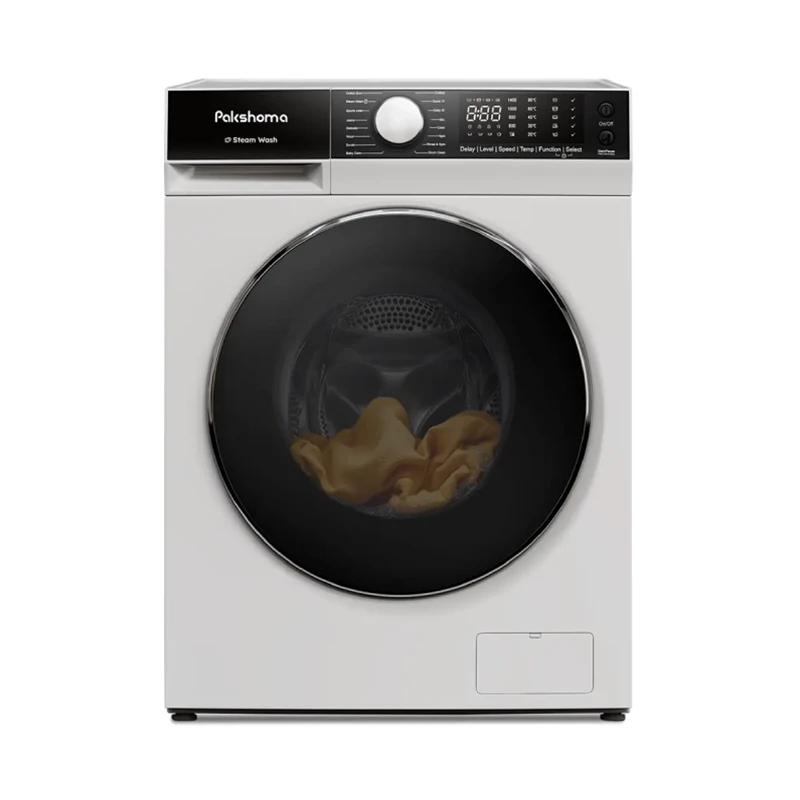 ماشین لباسشویی پاکشوما مدل L۹W/X/S ظرفیت 9 کیلوگرم موتور اینورتر BLDC دارای بخارشو